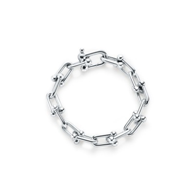 TIFFANY HARDWEARLARGE LINK BRACELET IN STERLING SILVER 